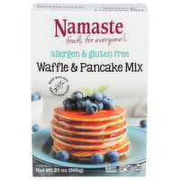 Namaste Foods Allergen & Gluten Free Waffle & Pancake Mix - 21 Ounce