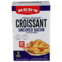 RED'S Egg Cheese & Uncured Bacon Croissant - 2.6 Ounce - 2 Count