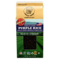Ralston Family Farms Aromatic Whole-Grain Purple Rice - 16 Ounce