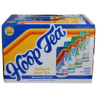BROOKSHIRE'S Hoop Tea Spiked Iced Originalmangowatermelonpeach, Boardwalk Pack - 12 Count