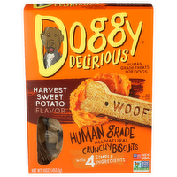 Doggy Delirious Harvest Sweet Potato All Natural Dog Treats - 16 Ounce