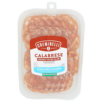 CREMINELLI Sliced Calabrese Salame Made With Paprika And Red Pepper Mildly Spicy Calabrian Recipe - 2 Ounce