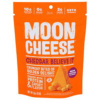 Moon Cheese Cheddar Believe It Snack - 2 Ounce