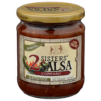 2 Sisters' Salsa Company Farm Fresh! Jalapeno - 16 Fluid Ounce