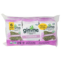 GIMME ORGANIC Roasted Seaweed Snacks - 0.17 Ounce - 6 Count