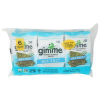 GIMME ORGANIC Roasted Seaweed Snacks - 0.17 Ounce - 6 Count