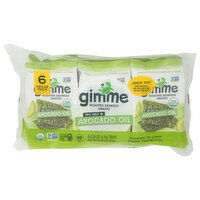 Gimme Organic Roasted Seaweed Snacks - 0.16 Ounce - 6 Count