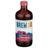 Brew DR. Kombucha Superberry Tea - 14 Fluid Ounce