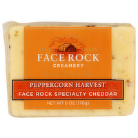 Face Rock Creamery Peppercorn Harvest Cheddar - 6 Ounce