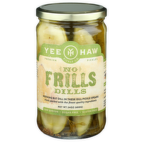 Yee Haw Pickle Co. No Frills Dills - 24 Ounce
