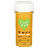 SO GOOD SO YOUntaloupe Clementine Juice Digestion Probiotic Wellness Shot - 1.7 Fluid Ounce