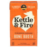 Kettle & Fire Bone Broth Turmeric Ginger Chicken - 16.9 Ounce