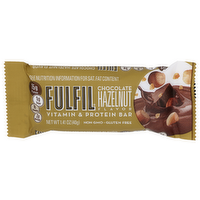 Fulfil Chocolate Hazelnut Nutrition Vitamin & Protein Bar - 1.41 Ounce