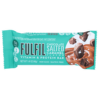 Fulfil Chocolate Salted Caramel Nutrition Vitamin & Protein Bar - 1.41 Ounce