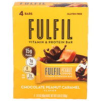 Fulfil Chocolate Peanut Caramel Flavor Vitamin & Protein Standard Bar 4-Pack - 1.41 Ounce - 4 Count
