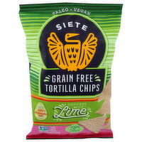 Siete Tortilla Chips Lime - 5 Ounce