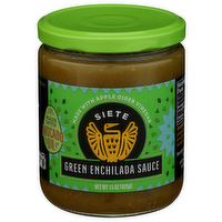 Siete Green Enchilada Sauce - 15 Ounce
