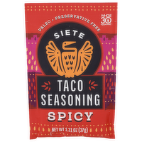 Siete Spicy Taco Seasoning - 1.31 Ounce