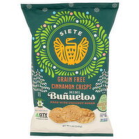 Siete Cinnamoncrisps Buñuelos Tortilla Chip Crisps Cinnamon - 5 Ounce