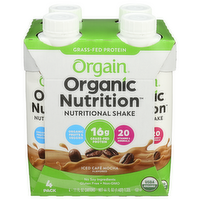 ORGAIN ® Organic Nutrition Shake Iced Café Mocha 3 X 4-Pack - 11 Fluid Ounce - 4 Count