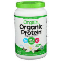 Orgain Vanilla Organic Protein Powder Plant Based Sweet Bean - 32.4 Ounce