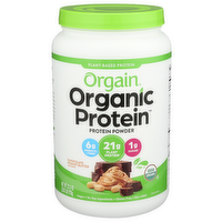 Orgain Chocolate Peanut Butter Plant Protein Powder - 32.4 Ounce
