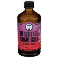 HEALTH-ADE Pomegranate Blueberry Carbonated Kombucha - 16 Fluid Ounce