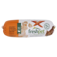 Freshpet Chicken & Turkey Recipe With Carrots & Brown Rice Chunky Dog Food - 1.5 Pound