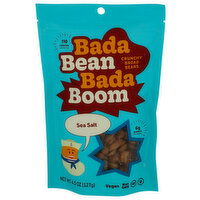 Bada Bean Bada Boom Salty Sea Salt Crunchy Snack Broad Beans - 4.5 Ounce