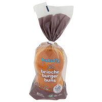 Bakerly Buns Brioche Burger - 1.763 Ounce - 4 Count