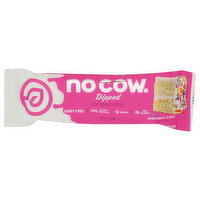 No Cow Birthday Cake Dipped Vegan Protein Bar - 2.12 Ounce