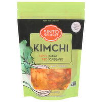 SINTO GOURMET Spicy Napa Cabbage Kimchi Fermented Red - 14 Ounce