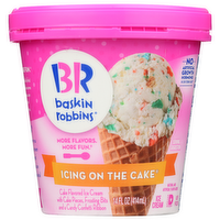 Baskin Robbins Ice Cream Icing On Cake - 14 Fluid Ounce