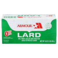 Armour Lard - 16 Ounce