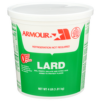 Armour Lard - 4 Pound