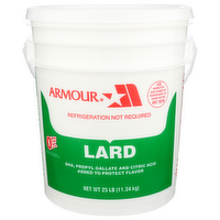 Armour Lard - 25 Pound
