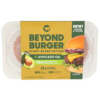 Beyond Meat Meaty, Beefy With Savory, Grilled And Fatty Notes Burger Patty Plant-Based Patties 2 Pk - 4 Ounce - 2 Count