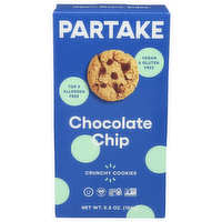 Partake Foods Chocolate Crunchy Chip Cookies - 5.5 Ounce