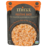 Mina Festive Rice W Toasted Almonds & Saffron - 8 Ounce