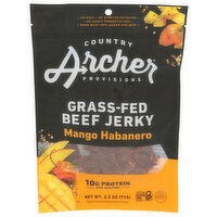Country Archer Provisions Mango Habanero Beef Jerky - 2.5 Ounce