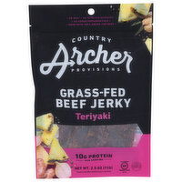 Country Archer Provisions Beef Jerky Teriyaki - 2.5 Ounce