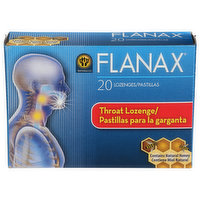 Flanax Throat Lozenge - 20 Count