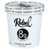 Rebel Cookies & Cream Ice - 1 Pint