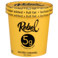 Rebel Salted Caramel Ice Cream - 1 Pint