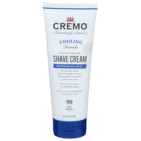 Cremo Refreshing Mint Concentrated Shave Cream - 6 Fluid Ounce