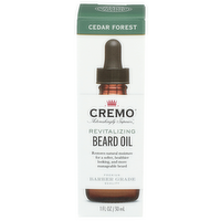 Cremo Cedar Forest Revitalizing Beard Oil - 1 Fluid Ounce