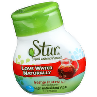 Stur Freshly Fruit Punch Liquid Water Enhancer - 1.62 Fluid Ounce