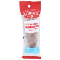 CREMINELLI FINE MEATS Sopressata Salame Made With Sangiovese Wine, Macerated Garlic & Organic Spices - 5.5 Ounce