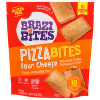 Brazi Bites Pizza Four Cheese - 10 Ounce