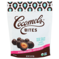 Cocomels Chocolate Covered Bites Sea Salt - 3.5 Ounce